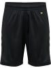 Hummel Shorts Hmlcore Xk Poly Shorts Kids in BLACK/LIME POPSICLE