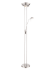 Globo lighting Deckenfluter "LEONAS" in silver