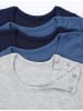 TupTam Baby Jungen Langarmshirt 5er Set in blau Modell 1