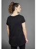 Kangaroos Longshirt in schwarz