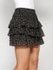 KOROSHI KURZER SKIRT in schwarz