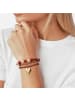 Lulu & Jane Armband Herz aus Metall-Legierung mit Glas in gelbgold