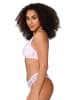 Linga Dore Linga Dore DAILY Triangle plunge BH in Barely pink