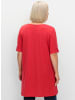 sheego Longshirt in erdbeere