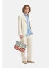 Navigare Handtasche in NAVY AND RED