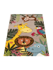 KADIMA DESIGN Kinderteppich Dschungel Kindermotiv Kinderzimmer in Beige