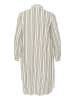 KAFFE curve Kleid KCmille Loose fit in Moonstruck / Black Stripe
