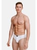 DANISH ENDURANCE Slip Organic Cotton Briefs in weiß