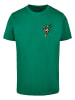 Mister Tee Mister Tee Herren Flamingo T-Shirt Round Neck in forest green