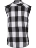Brandit Sleeveless Shirt in white/black