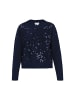 Usha Women Sweater in navy