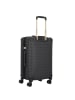 Guess Wilder 4 Rollen Trolley 64 cm mit Dehnfalte in charcoal