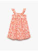 KOTON Kleid in Orange Gemustert