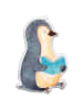 Mr. & Mrs. Panda Kuschelkissen Pinguin Buch ohne Spruch in Weiß