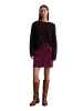 Marc O'Polo Cord-Minirock A-Shape in aubergine red