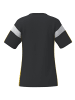 erima Damen T-Shirt function in schwarz/gelb