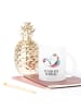 Mr. & Mrs. Panda Becher Einhorn Wolke 7 mit Spruch in Transparent