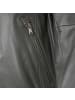 MADDOX Lederblouson Lammnappa in Grau