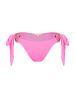 Moda Minx Bikinihose Irregular Hoop Tie in Barbie Pink
