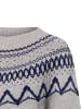 FYNCH-HATTON Wollpullover in grau marine - 0001
