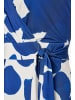 Mart Visser Reggy-Kleid mit Print, Marineblau/Cremeweiß