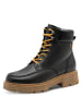 Tamaris Schnürstiefel in schwarz