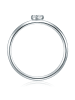 Trilani Ring Sterling Silber Zirkonia in silber