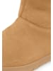 VITAFORM Veloursleder Stiefel in camel