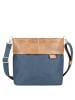 Zwei Olli OT8 - Schultertasche 25 cm (leo-cotton) in blau