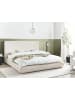 Beliani 3-tlg Doppelbett CAMPAGNE in Beige
