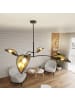 Licht-Erlebnisse Deckenlampe (B)102 x (L)102 x (H)51 cm in Schwarz GoldSchwarz Gold