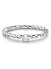 Glanzstücke München Ring aus Sterling Silber mit Zirkonia in silber