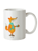 Mr. & Mrs. Panda Kindertasse Fuchs Keks ohne Spruch in Weiß
