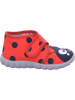 Fischer Markenschuh Hausschuh in rot