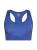 myMO ATHLSR Damen Crop-Top in Kobaltblau