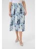 Kaffe Rock KAjasmin Regular fit in Blue Organic Print