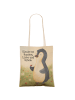 Mr. & Mrs. Panda Tasche Pinguin Marienkäfer Design mit Spruch in Weiß