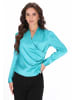 faina Women Blouse in turquoise