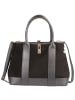 Florence Florence Schultertasche Leder schwarz ca. 36cm