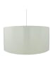 Licht-Erlebnisse Pendelleuchte Ø 55 x (T)119 cm in Weiß Creme GoldWeiß Creme Gold