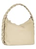 Samantha Look Umhängetasche echt Leder in beige