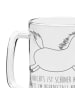 Mr. & Mrs. Panda Bierkrug Pferd Springen mit Spruch in Transparent