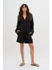 My Essential Wardrobe Bluse langarm DiasMW Box fit in Black