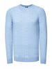 Rusty Neal Grobstrick mit Muster Rundhals-Pullover in Hell Blau