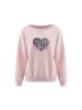 myMo Women Sweatshirt in Light Rose