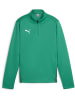 Puma T-Shirt "TeamGoal Training 1/4 Zip Top Jr" in Grün