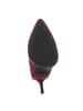 Ital-Design High Heel in Weinrot