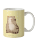 Mr. & Mrs. Panda Becher Katze Sitzen ohne Spruch in Gelb Pastell
