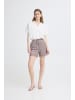 ICHI Freizeitshorts IHFUCHILLA Regular fit in Silver Gray