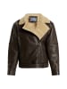 DreiMaster Vintage Damen Jacke Aus Leder in Braun